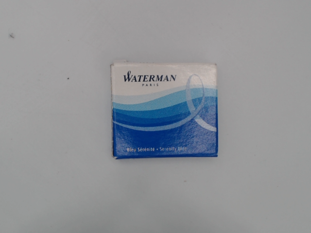 Cartouches d'encre longues Waterman - Noir intense x8 - Pour stylo-plume, 44x42x8 cm