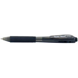 Stylo à bille rétractable Pentel WOW BK440-P - Noir 1mm pour écriture fluide
