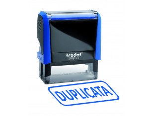 Tampon encreur DUPLICATA - Fournitures de bureau pour documents administratifs et correspondance