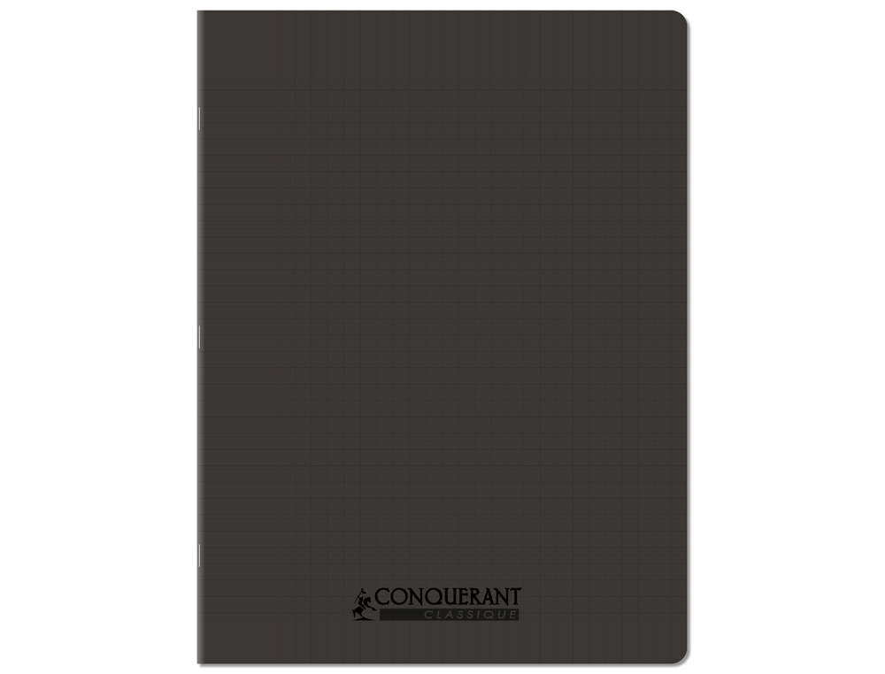 Cahier Conquerant polypropylène indéchirable et lavable 24x32 cm 96 pages Seyès pour école et bureau