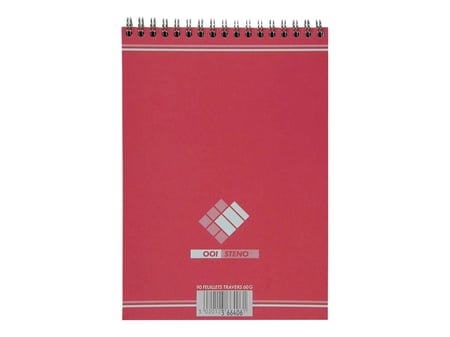 Bloc-notes à Spirales Oxford A5 14.8x21cm - 180 Pages Lignées pour Prise de Notes