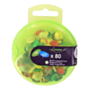 Punaises Multicolores - Lot de 80 - Boîte Magnétique pour Bureau, École, Maison