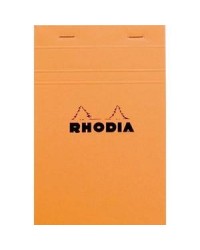 Bloc notes Rhodia 14200C - 110 x 170 mm Quadrillé 5x5 160 pages pour prise de notes