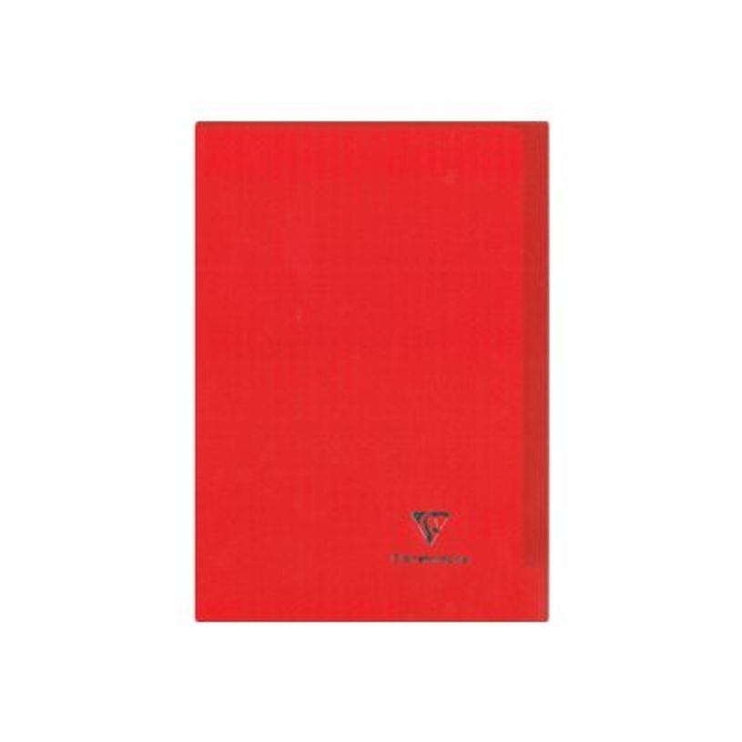 Cahier Clairefontaine Koverbook A4 21x29,7 cm - 96 pages petits carreaux 5x5 mm couleurs assorties - polypro pour école et bureau