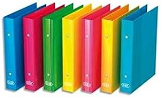 Classeur 2 anneaux ELBA Color Life - Format 17x22 cm, Dos 3,5 cm, Coloris assortis, pour documents