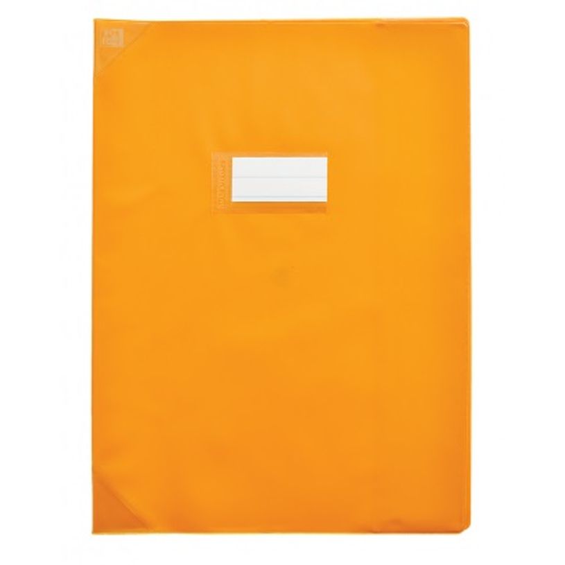 Protège-cahier Oxford STRONG LINE - 240 x 320 mm, orange, pour cahiers scolaires et bureau
