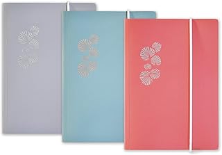 Porte-Cartes Oxford Pastel A6 - 80 cartes Couverture Polypropylène Fermeture Élastique pour Organisation