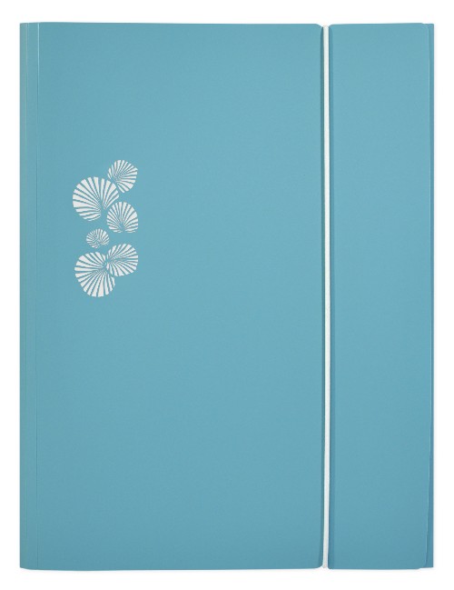 Pochette illustrée Elba - Accessoire de rangement pour documents A4, compatible bureau et école