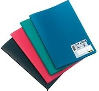 Porte-vues A4 Oxford Memphis - 80 vues Polypro - Coloris assortis pour organisation de documents