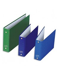 Classeur à fiches ELBA Balaron Color Life - 2 anneaux 14,8x21 cm A6 dos 35 mm pour organisation