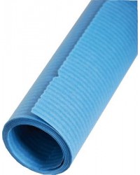 Papier Kraft Recyclé Clairefontaine 95713C - Rouleau 3x0,70m 65g Bleu France - Emballage Cadeau et Loisirs Créatifs