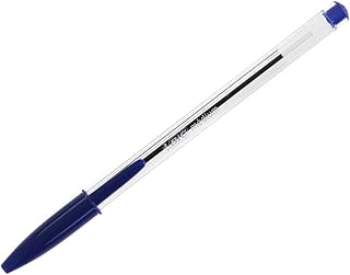 Stylo bille Bic Cristal Original - Bleu, Pointe Moyenne - Pour écriture quotidienne, bureau, école
