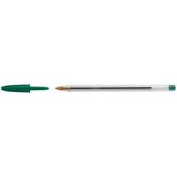 Stylo à bille Bic Cristal Original - Vert 8373629 pour écriture quotidienne et bureau