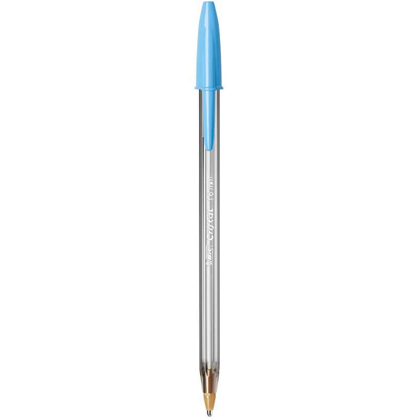 Stylo à bille Bic Cristal Original Turquoise 1.6mm - Écriture fluide pour bureau et école