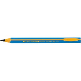 Crayon à papier d'apprentissage Bic Kids Evolution - Mine HB Ø 3,8mm Manche triangulaire Bleu pour enfants