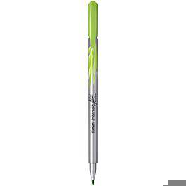 Feutre fin BIC Intensity - Pointe moyenne vert clair - Pour dessin et écriture