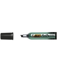 Marqueur permanent Bic Marking Onyx 1481 - Pointe biseautée noire pour écriture et marquage durable