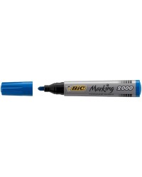 Marqueur permanent BIC Marking 2000 Ecolutions - Bleu, 8209143, pour surfaces multiples