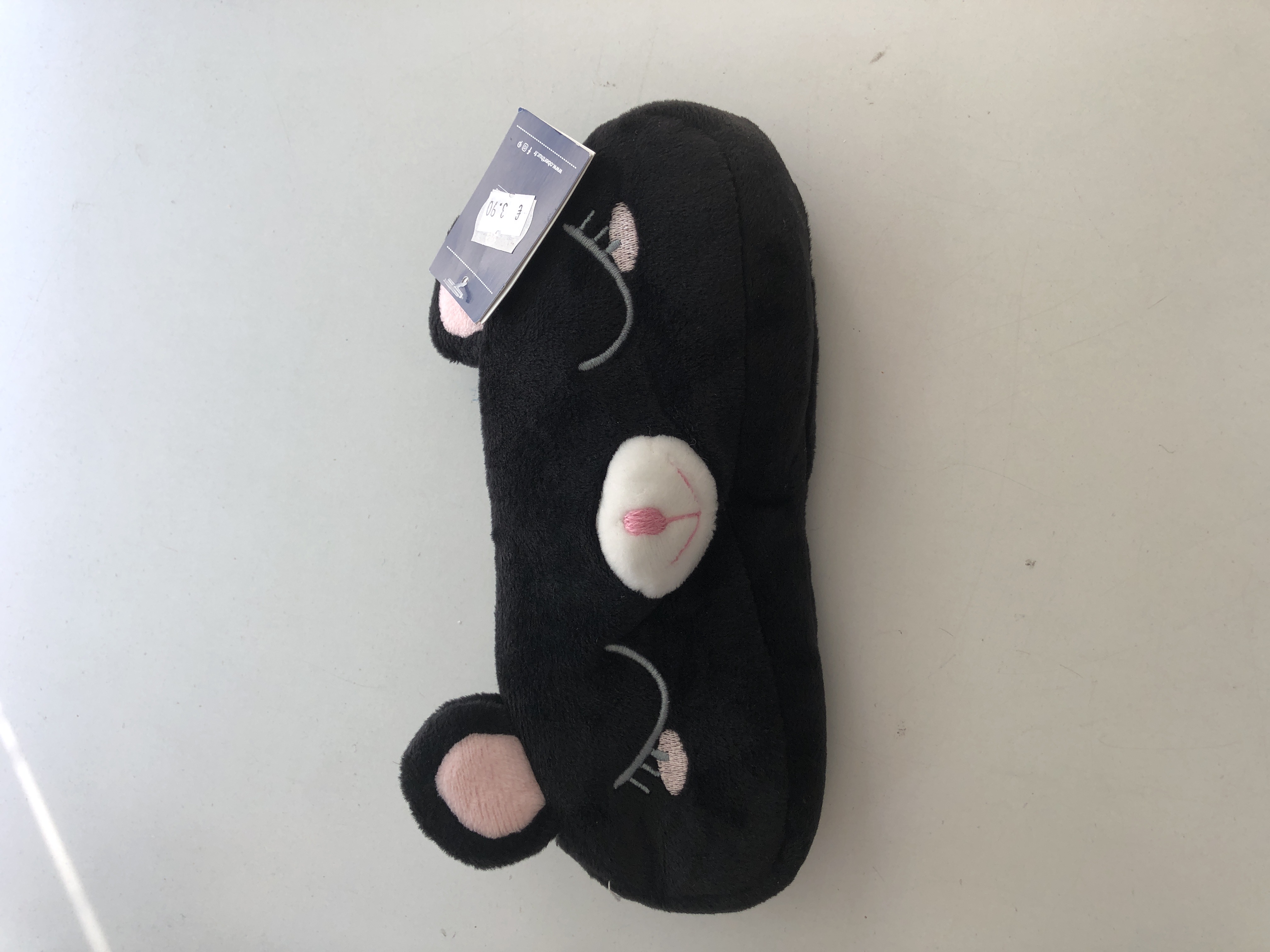 Trousse en forme d'ours noir 