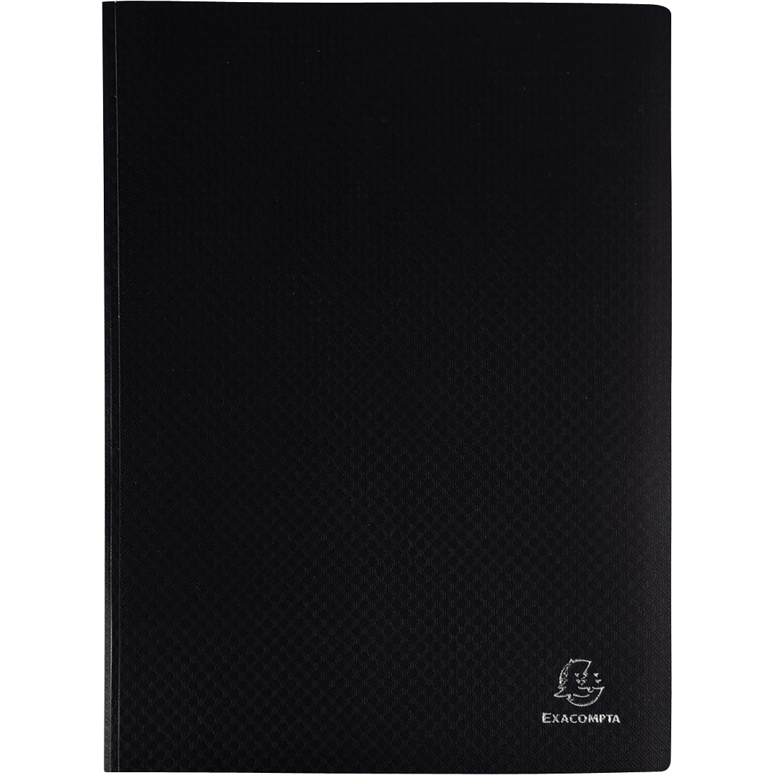 Protège-documents Exacompta A4 polypropylène 30 pochettes 60 vues NOIR pour classement et organisation scolaire et bureau