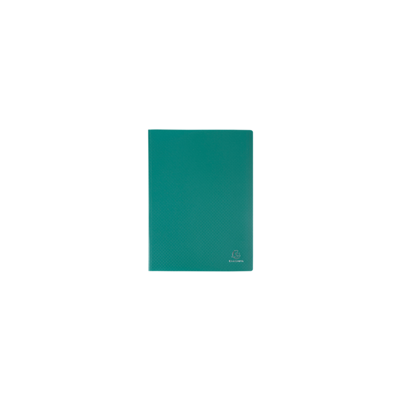 Protège-documents EXACOMPTA A4 polypropylène 40 pochettes 80 vues vert pour classement et organisation bureau