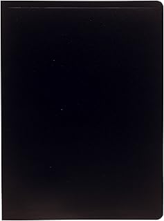 Portes-vue Exacompta 8561E - 120 vues Noir Polypro Opaque pour documents A4