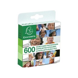 Autocollants double face Exacompta 12991E - Pour montage photos et documents
