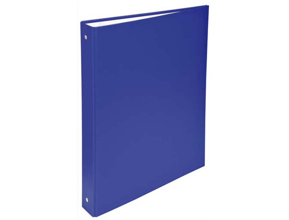 Classeur rembordé EXACOMPTA A4 4 anneaux en polypropylène bleu pour classement et organisation bureau