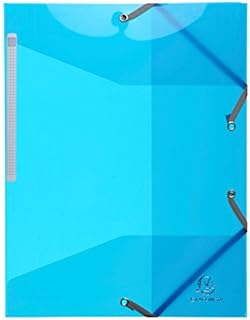 Chemise à élastique 3 rabats Exacompta Iderama - A4 Plastique - Modèles aléatoires pour documents