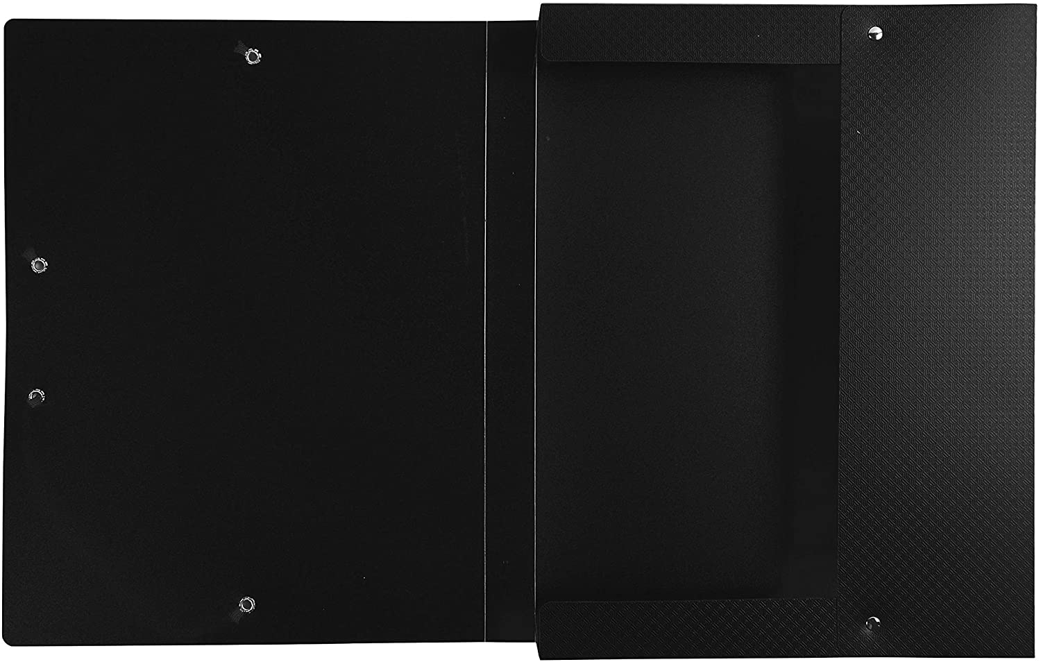 Boîte de classement Exabox - Dos 25mm polypropylène 7/10e opak - A4 - Noir pour archivage et organisation bureau