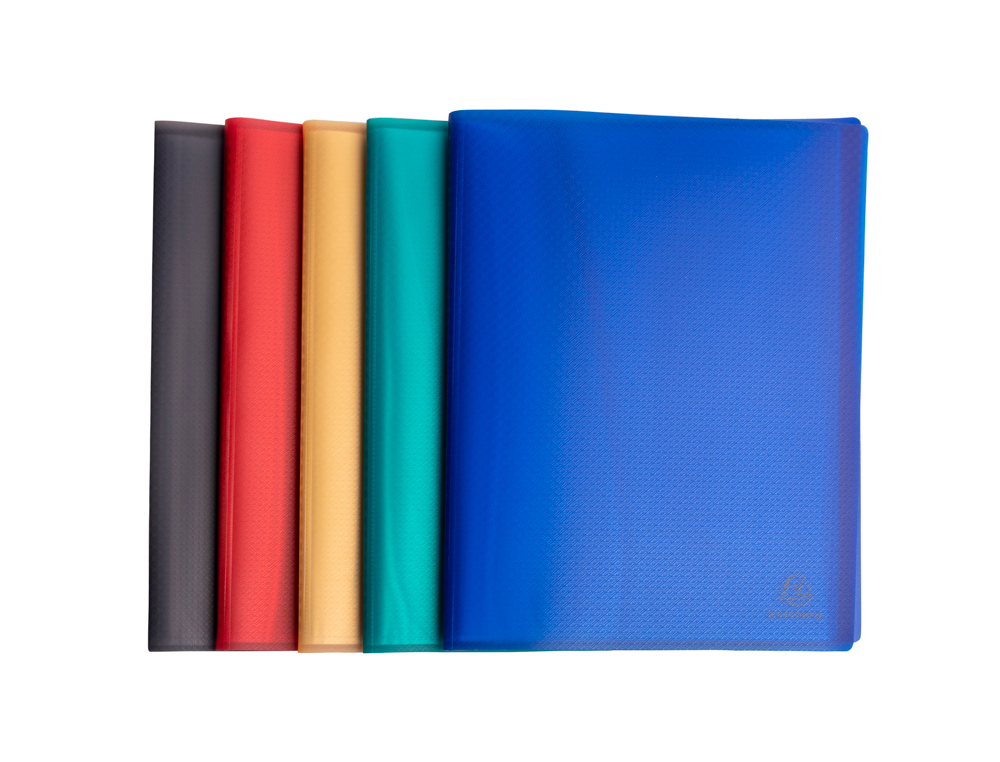 Porte-vues Exacompta OpaK - 80 vues - format A4 - polypropylène recyclé pour classement et archivage scolaire