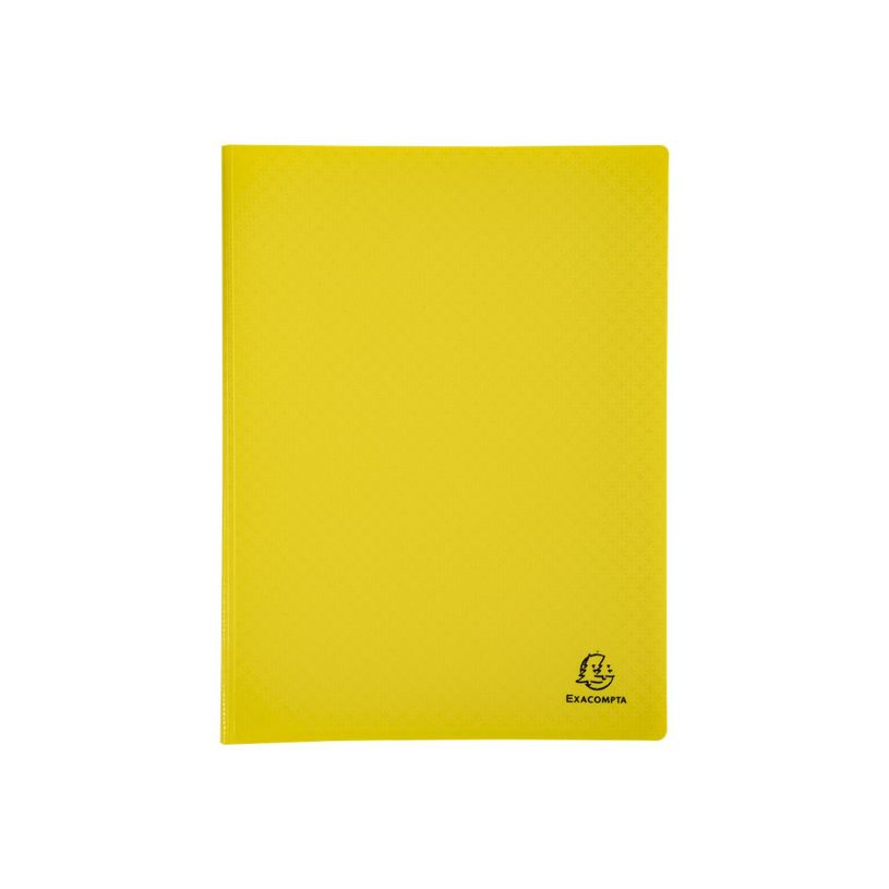 Protège-documents Exacompta Forever Young - 20 pochettes cristal lisse 40 vues pour A4 - 24x32 cm polypro recyclé
