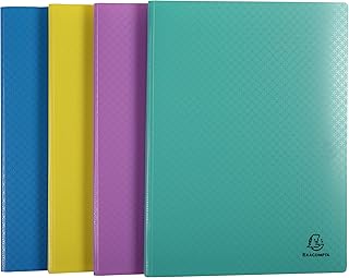 Protège-documents Exacompta Forever Young - 30 pochettes cristal lisse, 60 vues, format A4, couverture polypro recyclé - usage scolaire et bureau