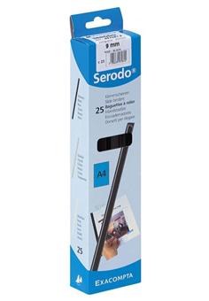 Baguettes à relier Exacompta 3mm - Capacité 30 feuilles A4 Ivoire - Pour documents et présentations