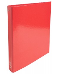 Classeur à anneaux EXACOMPTA Iderama - 4 anneaux, format A4, rouge pour bureau et organisation scolaire