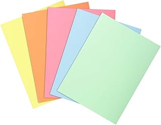 Sous-chemises Exacompta SUPER 60 g/m2 - Paquet de 30 pièces, couleurs pastel, certifiées PEFC, format A4, 22x31 cm