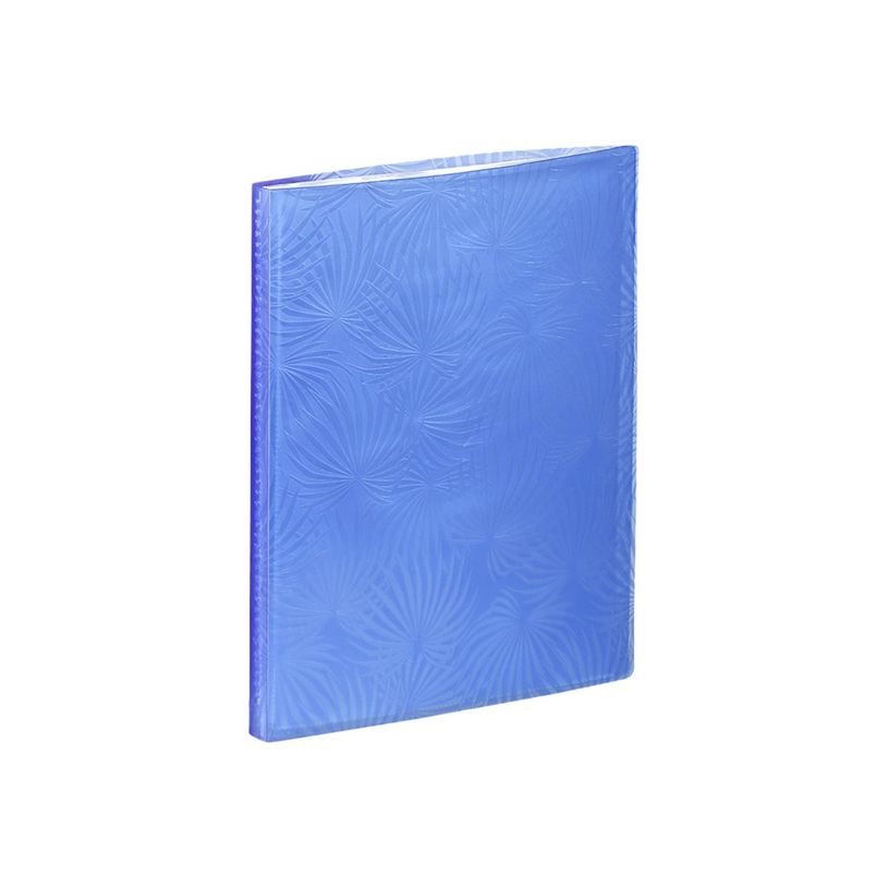 Porte-vues Viquel Tropicool - 40 vues - Compatible avec documents A4 - Disponible en plusieurs couleurs pour bureau ou école