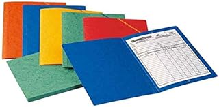 Chemise à élastique ELBA Oxford - Format A4 Carton Assorti 100% Recyclé pour Documents