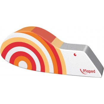 Gommes MAPED Ergo Fun - gomme ergonomique pour écriture scolaire et bureau