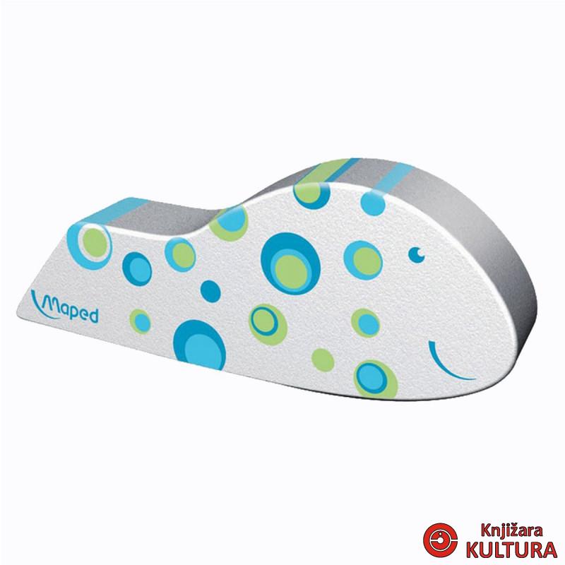 Gommes MAPED Ergo Fun - gomme ergonomique pour écriture scolaire et bureau