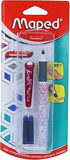 Stylo plume Maped Calligraph Peps Classic - Pointe iridique personnalisable pour enfants écriture douce