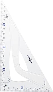 Équerre Maped Geometric 60 degrés - Grand côté 210mm pour dessin technique et scolaire