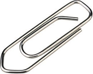 Trombones Maped ET32001104 - Lot de 100 Pièces Argent 2.07 x 1 cm - Pour bureau et école