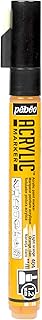 Marqueur acrylique Pébéo 201404 - Pointe ronde 1,2mm Orange clair pour surfaces variées