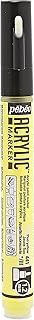 Marqueur acrylique Pébéo 201441 - Pointe ronde 1,2mm Jaune fluo pour dessin et décoration