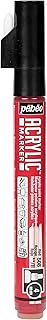 Marqueur acrylique Pébéo 201508 - Pointe ronde 4mm Rouge pour papier, bois, métal