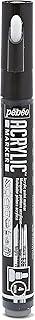 Marqueur acrylique Pébéo 201536 - Pointe ronde 4mm Noir pour dessin et décoration sur divers supports