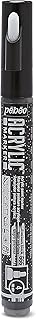 Marqueur peinture Pébéo 201555 - Noir précieux 4 mm Acrylic Marker pour surfaces variées