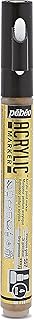 Marqueur acrylique Pébéo 201557 - Pointe ronde 4mm Or précieux pour loisirs créatifs et décoration