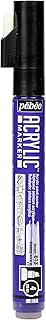 Marqueur peinture biseautée 4 mm Pébéo 201613 Violet - Acrylic Marker pour papier, carton, bois